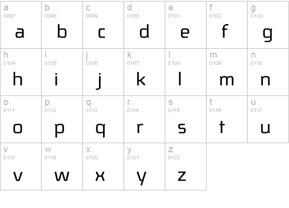 HamRadioWorking lowercase a-z preview