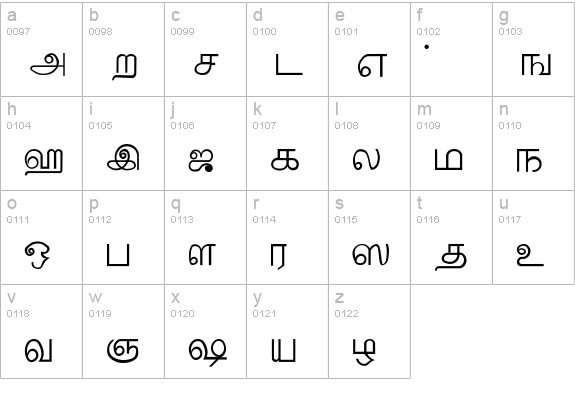 Happyday-Normal lowercase a-z preview