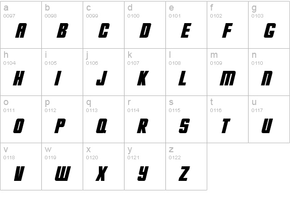 He's Dead Jim lowercase a-z preview