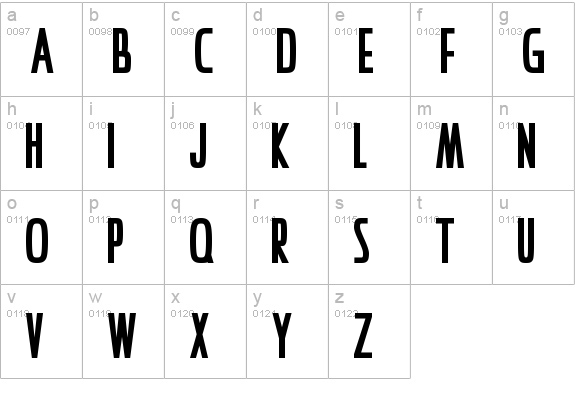 I Am Awake
 lowercase a-z preview