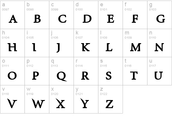 InfraRed Black lowercase a-z preview