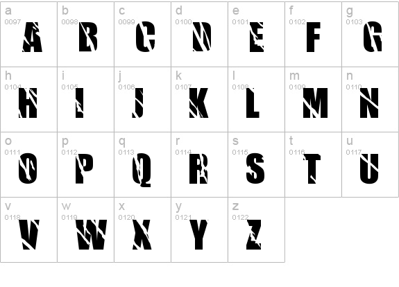 Insomnia lowercase a-z preview