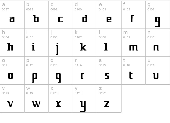 Inspiration lowercase a-z preview