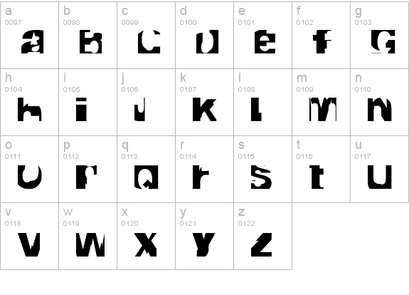 InternationalDisgrace-Maximus lowercase a-z preview