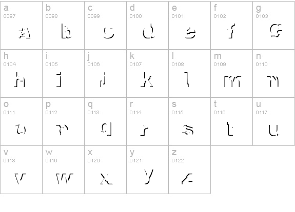 InternationalDisgrace-ValRe lowercase a-z preview