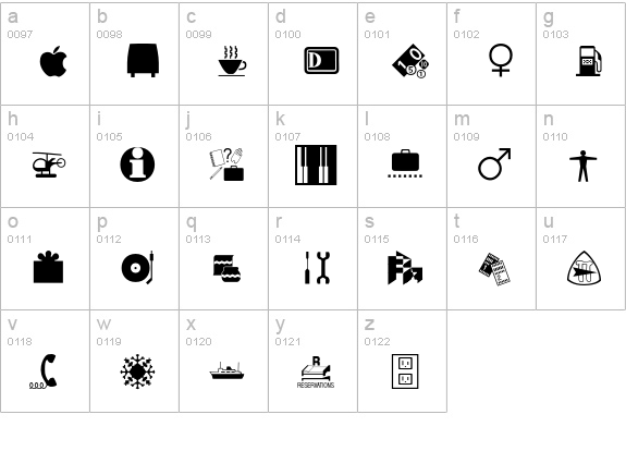 InternationalTy1 lowercase a-z preview