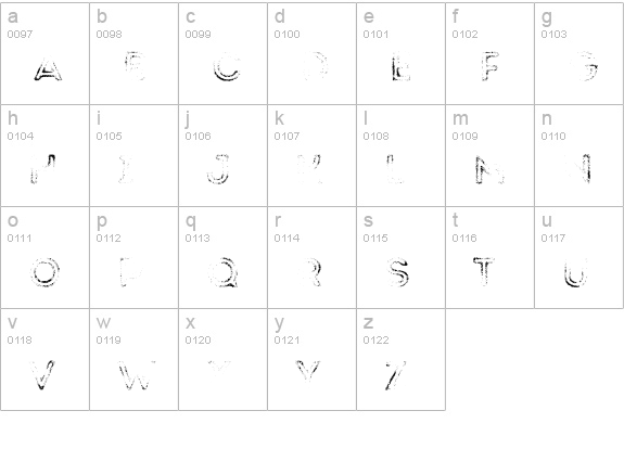 Intro Rust G Fill 2 lowercase a-z preview