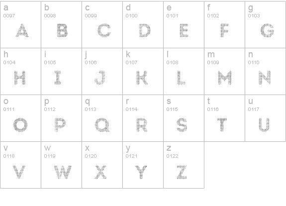 Intro Rust H1 Fill lowercase a-z preview