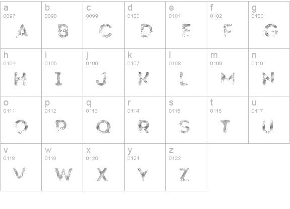 Intro Rust L Fill lowercase a-z preview