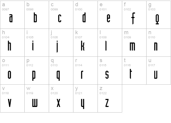 IronMan lowercase a-z preview