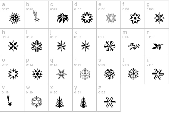 JaegerKristallschmuckPositivBQ lowercase a-z preview