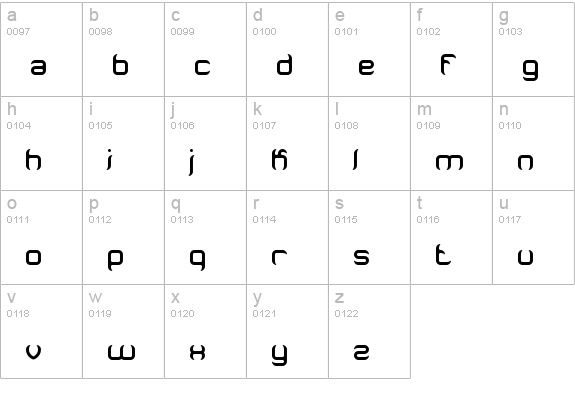 Jeopardize BRK lowercase a-z preview