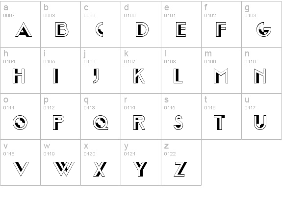 Joost A Millionaire NF lowercase a-z preview