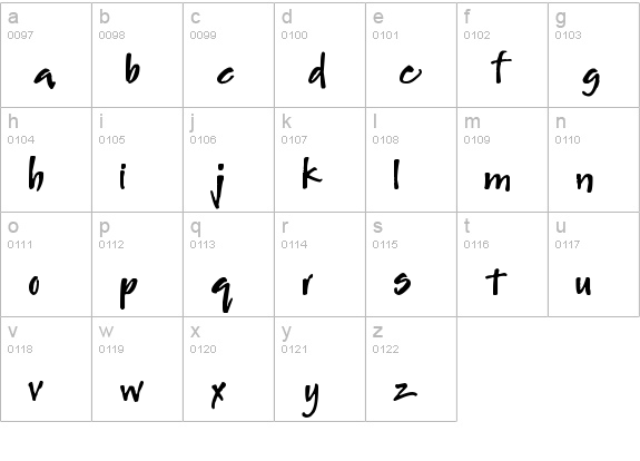 Just One More Picture lowercase a-z preview