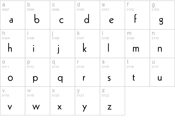 Kabel* STEMPEL Book lowercase a-z preview