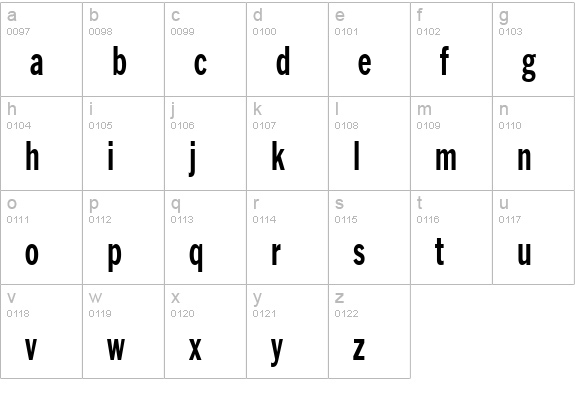 KABlokHeadJam lowercase a-z preview