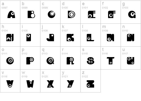 kan E lowercase a-z preview