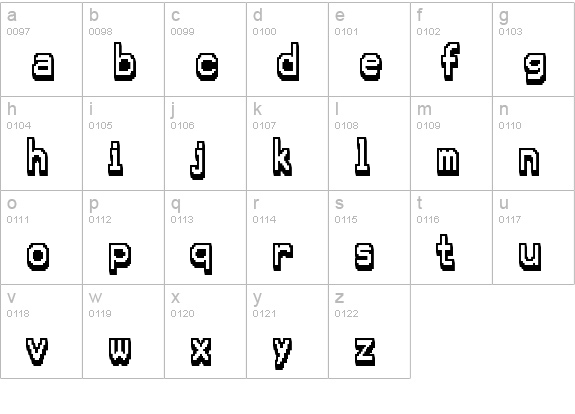Karma Future lowercase a-z preview