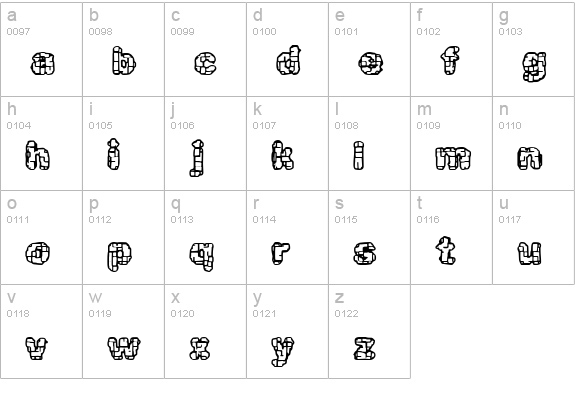 Katalyst [active] (BRK) lowercase a-z preview