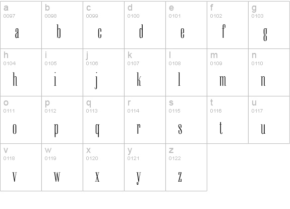 KeyboardLight lowercase a-z preview