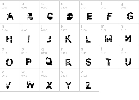kibblez no bitz lowercase a-z preview