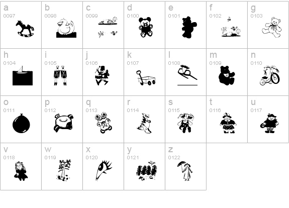 KidsStuffAdded lowercase a-z preview