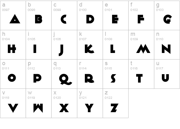 KiloGram lowercase a-z preview