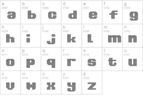 kimidori mugcup lowercase a-z preview
