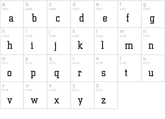 KingFisher Lite lowercase a-z preview