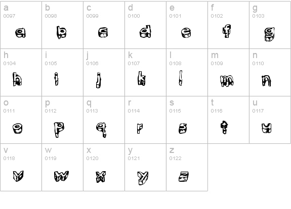 kitten meat lowercase a-z preview