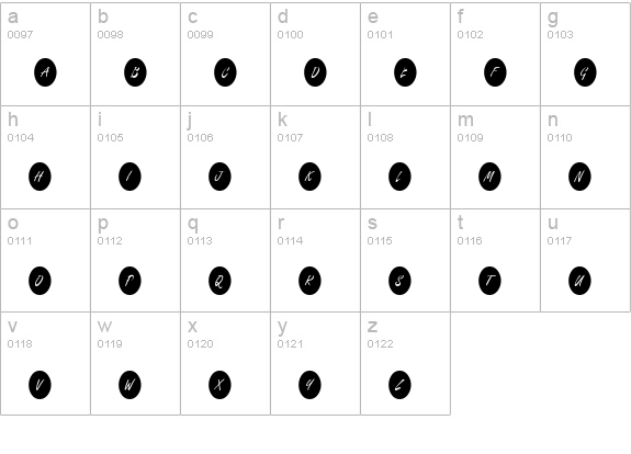 KR Easter Rabbit lowercase a-z preview