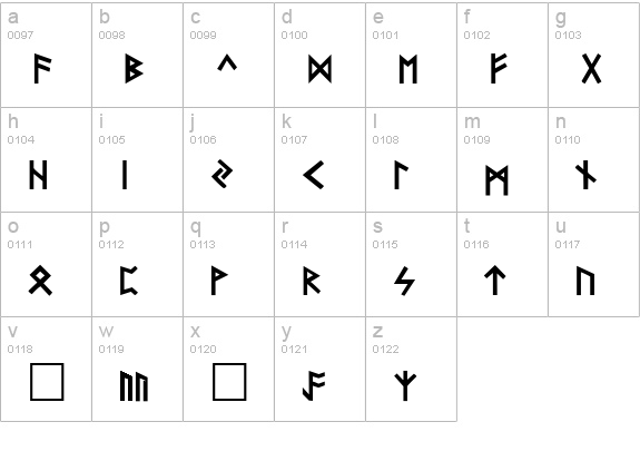 ksa:g Regular lowercase a-z preview