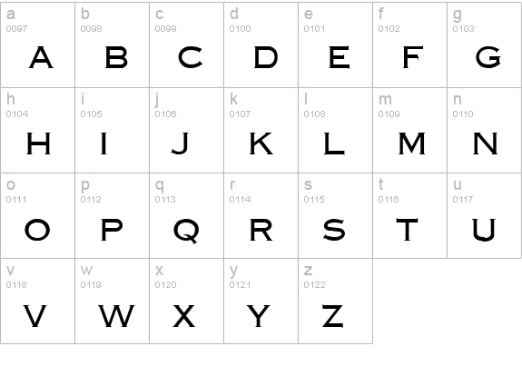 Labrador lowercase a-z preview