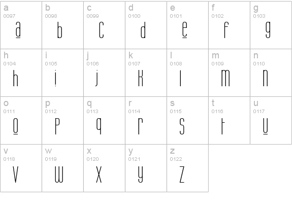 Labtop Unicase Upper lowercase a-z preview