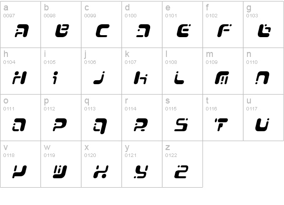 Lastu # 1 lowercase a-z preview
