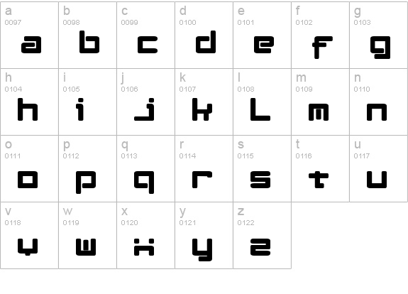 LeftOvers II 3 1 lowercase a-z preview