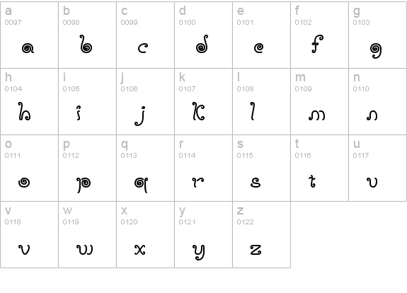 Licorice Strings BRK lowercase a-z preview