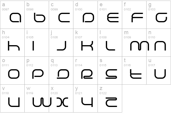 Life support lowercase a-z preview