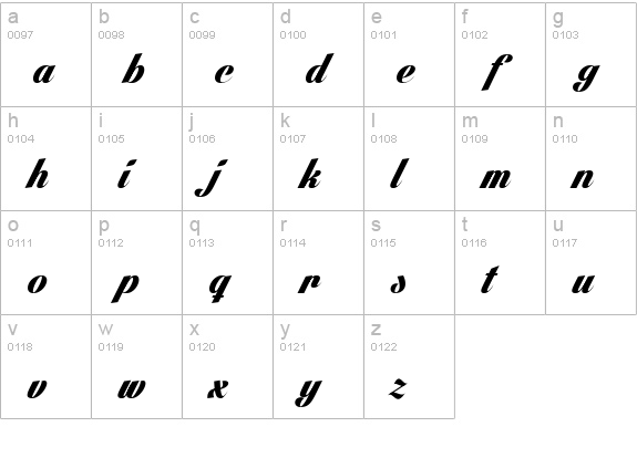 Lighthouse Personal Use lowercase a-z preview