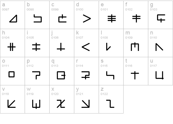 LinearKonstrukt lowercase a-z preview