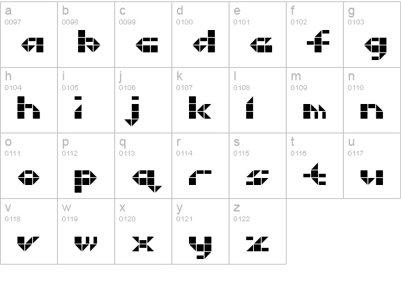 Litebrite 1975 lowercase a-z preview