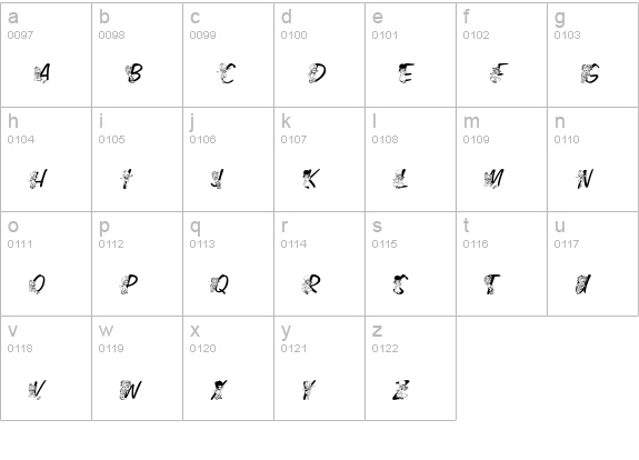 LMS Color Kids lowercase a-z preview