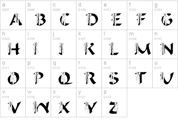 LMS I Hope You Dance lowercase a-z preview