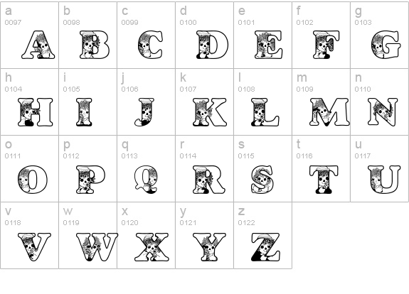 LMS Kids In A Candy Shop lowercase a-z preview