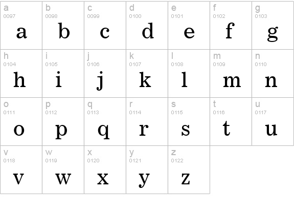 Lockup SSi lowercase a-z preview