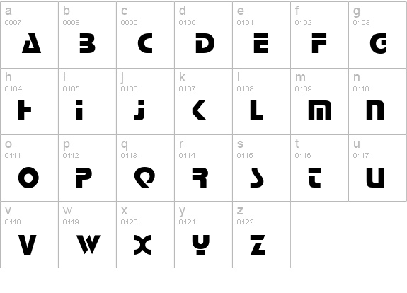 Logan Regular lowercase a-z preview