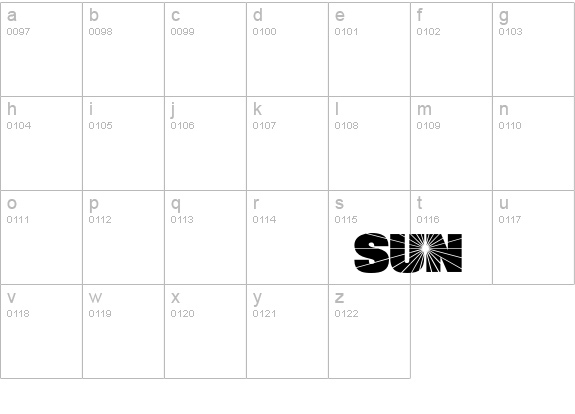 LogosEnergy lowercase a-z preview