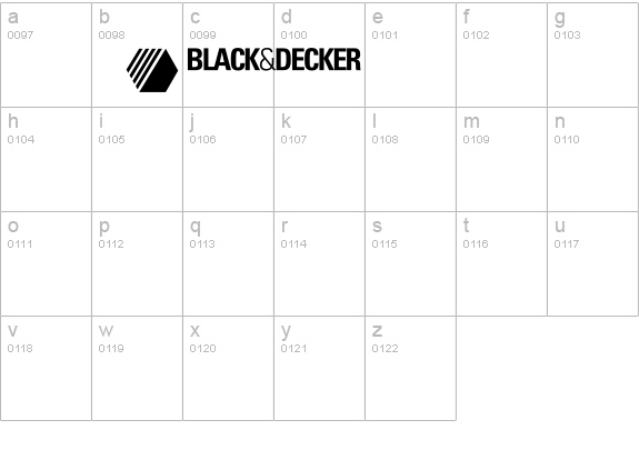 LogosManufacturing lowercase a-z preview