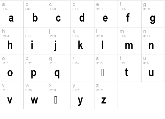Lolly lowercase a-z preview