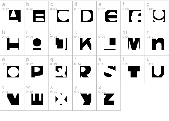 Lunchbox lowercase a-z preview